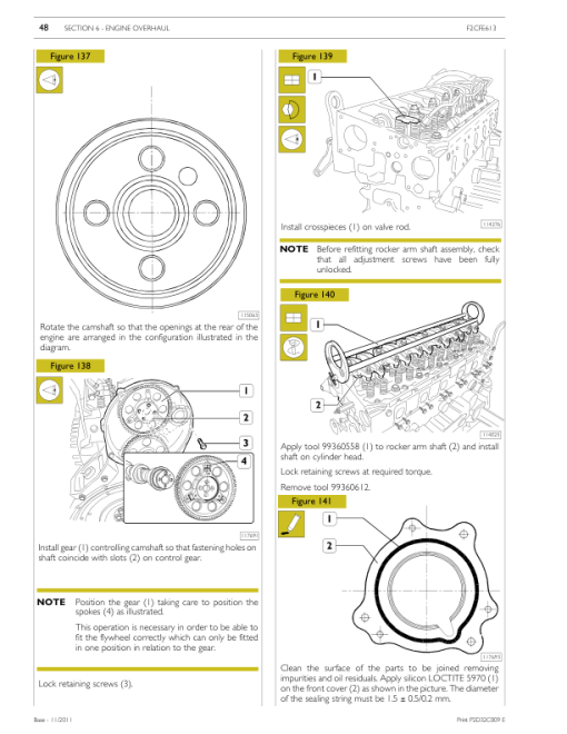 Cursor F2CFE613 and F3BFE613 Tier 4i C Series (C87 & C13 ENT) Engine Repair Manual - Image 2