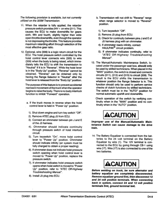 Komatsu 325M Dump Truck (Haulpack) Service Repair Manual - Image 3