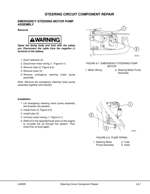 Komatsu 330M Haulpak Dump Truck Service Repair Manual - Image 3