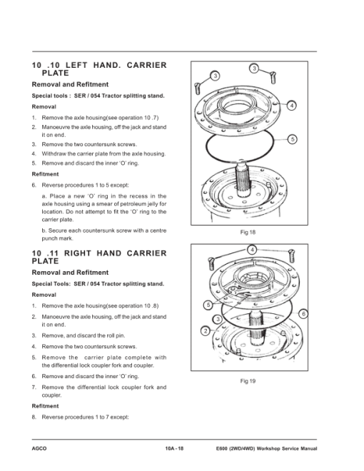 Valtra E600 Tractors Service Repair Manual - Image 2