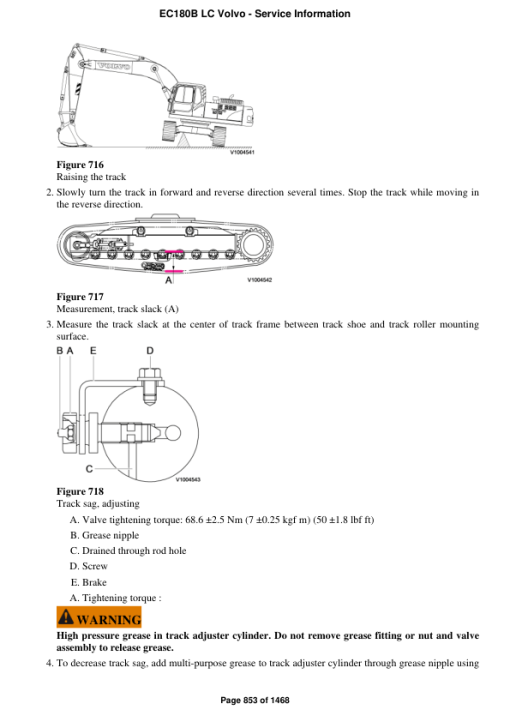 Volvo EC180B LC Excavator Repair Service Manual - Image 5