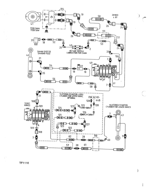 Timberjack 755B Harvesting Heads (SN 34976-) Parts Catalog Manual - Image 3