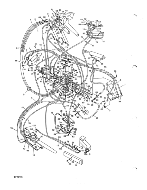 Timberjack 746C Harvesting Heads (SN 36894-) Parts Catalog Manual - F048249 - Image 4