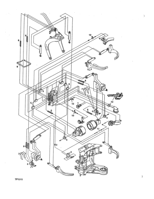 Timberjack 758 Harvesting Heads (SN 7580090–00FX0039) Parts Catalog Manual - Image 4