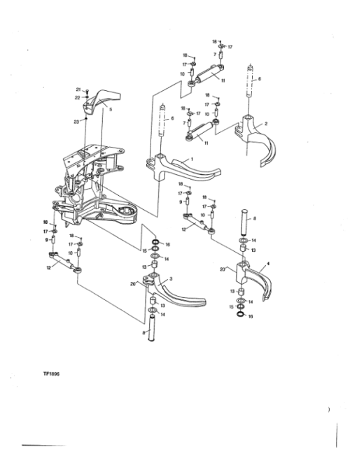 Timberjack 758 Harvesting Heads (SN 7580090–00FX0039) Parts Catalog Manual - Image 2