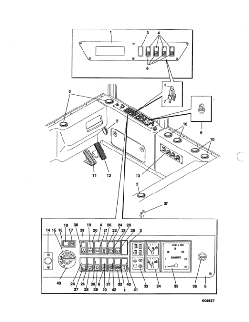 Timberjack 1010B Forwarders (SN WC1010X006099-) Parts Catalog Manual - F062047 - Image 3