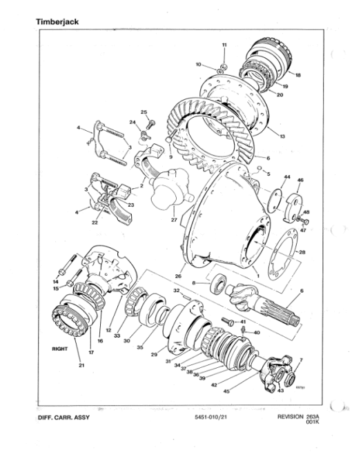 Timberjack 610 Forwarders (SN 973070 983334) Parts Catalog Manual - F285633 - Image 3