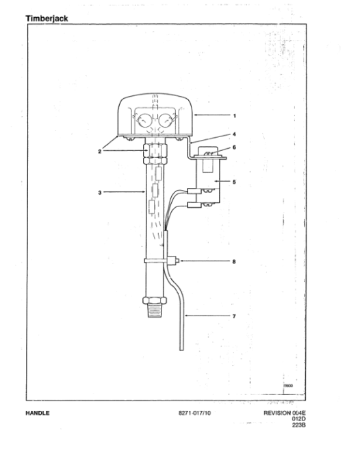 Timberjack T25, C90 Harvester Parts Catalog Manual - Image 4