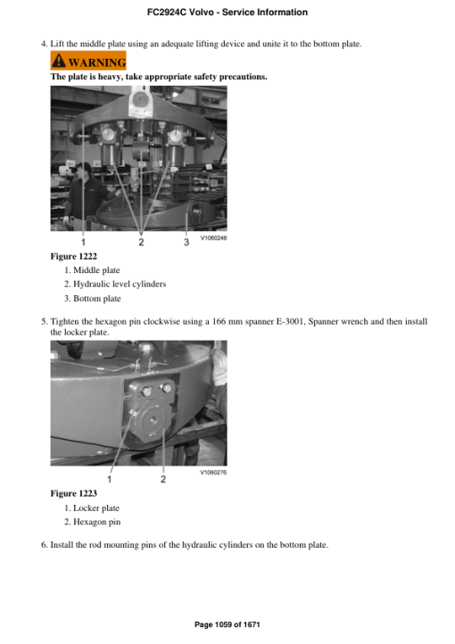 Volvo FC2924C Excavator Repair Service Manual - Image 3