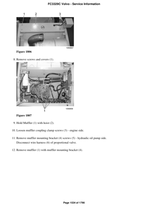 Volvo FC3329C Excavator Repair Service Manual - Image 4