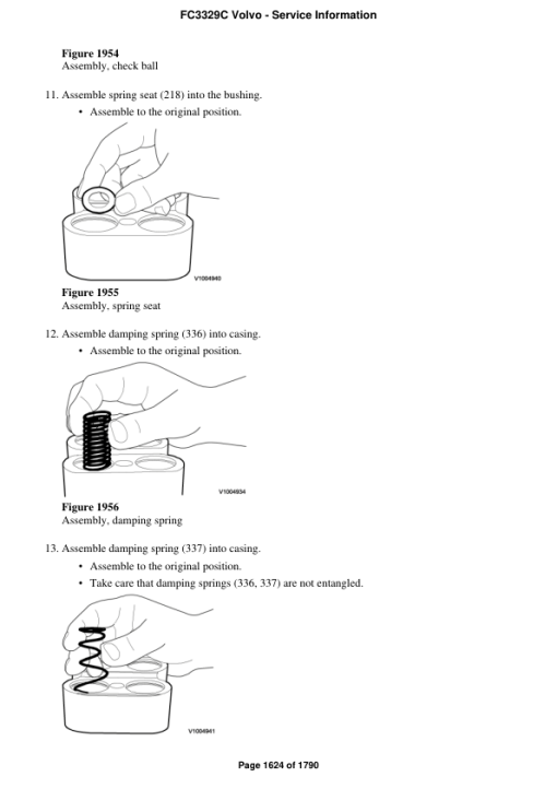 Volvo FC3329C Excavator Repair Service Manual - Image 5