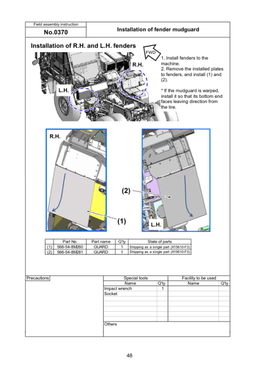 Komatsu HD325-8, HD405-8 Dump Truck Service Repair Manual - Image 5