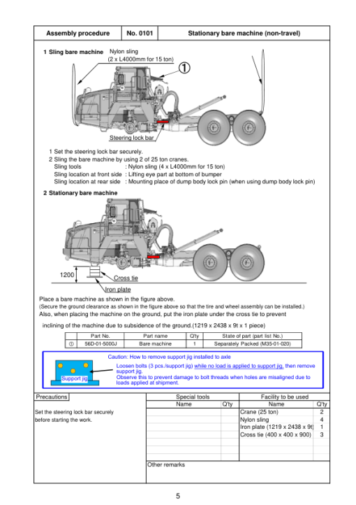 Komatsu HM300-5E0 Dump Truck Service Repair Manual - Image 6