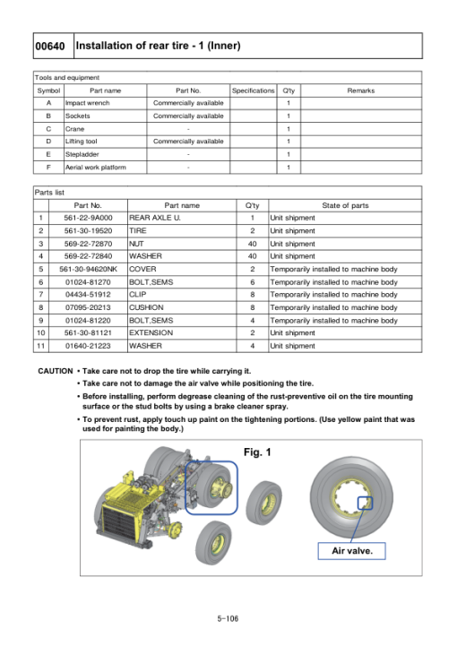 Komatsu HD785-8E0 Dump Truck Service Repair Manual - Image 5