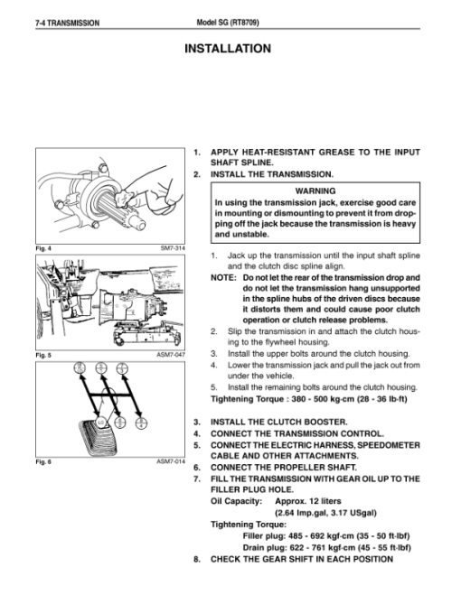 Hino Truck FD2J, FE2J, SG1J Year 2004 Repair Manual (FD, FE, SG) - Image 3