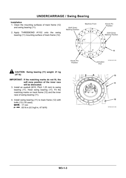 Hitachi ZX14-3, ZX16-3, ZX18-3 Mini Excavator Service Repair Manual - Image 3