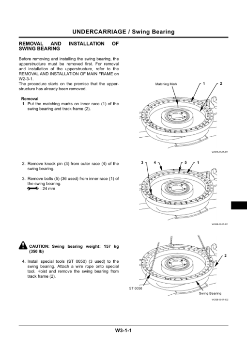 Hitachi ZX145W-3 Wheel Excavator Service Repair Manual - Image 5