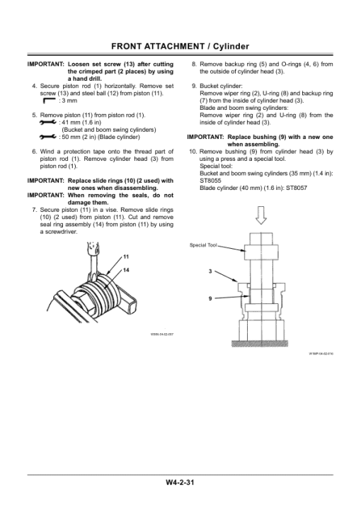 Hitachi ZX22U-2 Mini Excavator Service Repair Manual - Image 4