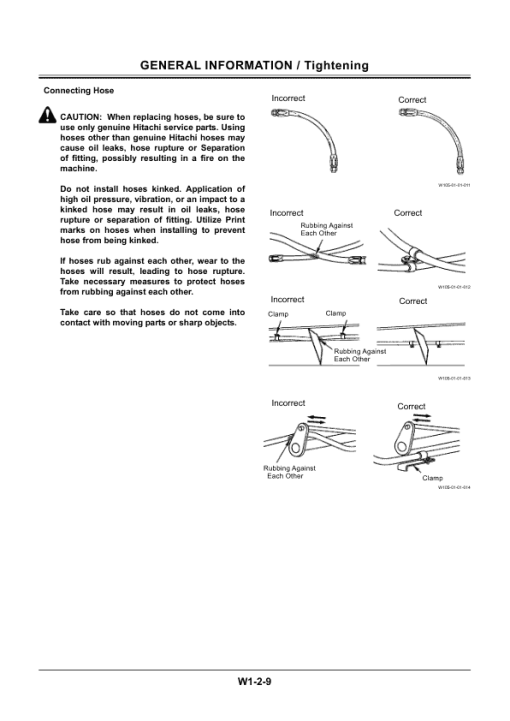 Hitachi ZX22U-2 Mini Excavator Service Repair Manual - Image 2