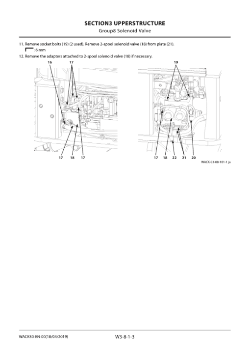 Hitachi ZX26U-6 Mini Excavator Service Repair Manual - Image 4