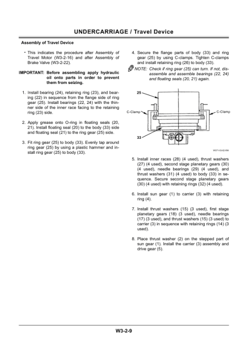 Hitachi ZX27-3 Mini Excavator Workshop Repair Manual - Image 3