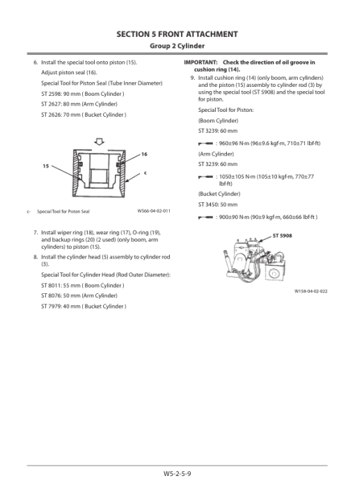 Hitachi ZX40U-5A Mini Excavator Service Repair Manual - Image 2