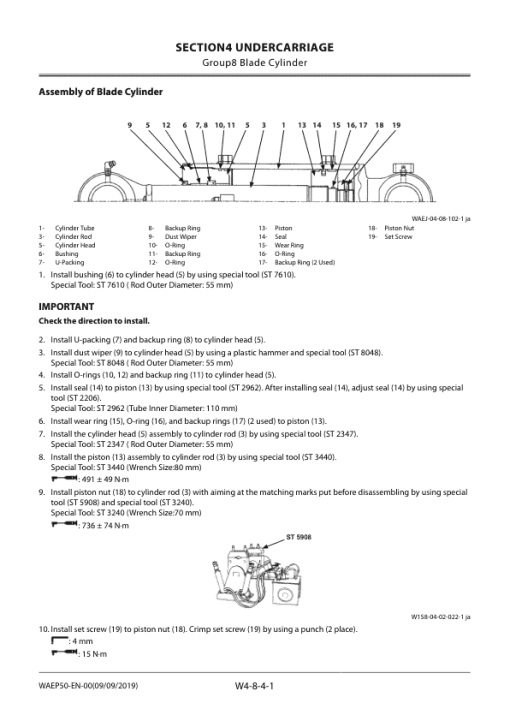 Hitachi ZX48U-6 Mini Excavator Service Repair Manual - Image 2