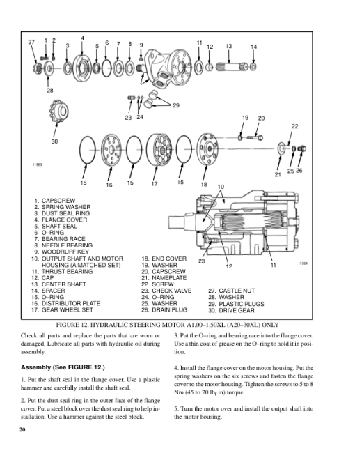 Hyster A1.00XL, A1.25XL, A1.50XL Forklift Truck A203 Series Service Repair Manual (EU) - Image 6