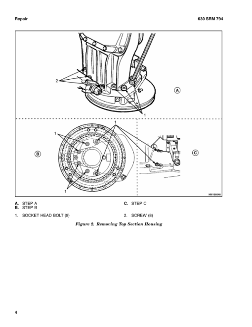 Hyster A1.00XL, A1.25XL, A1.50XL Forklift Truck C203 Series Repair Manual (EU) - Image 4