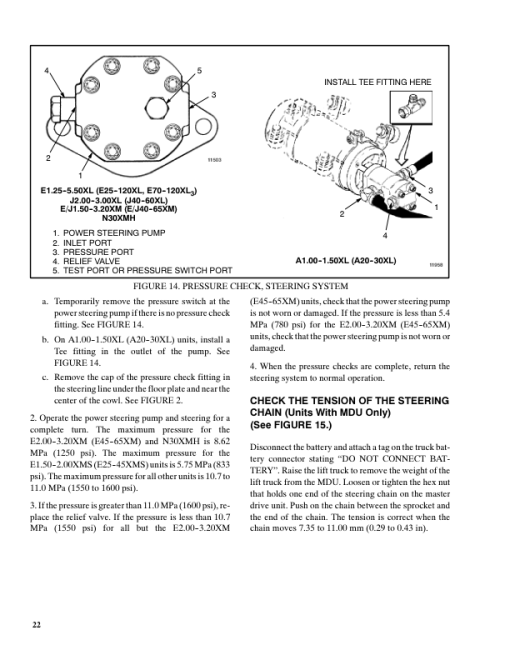 Hyster A20XL, A25XL, A30XL Forklift Truck A203 Series Service Repair Manual - Image 5