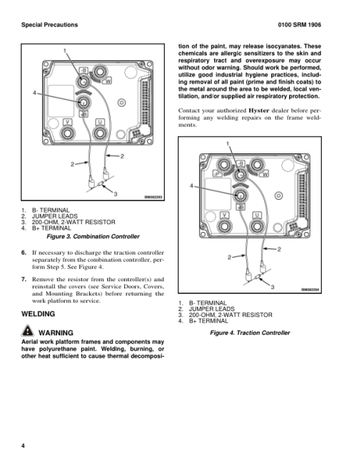 Hyster AP20Z Platform Aerial Lift A254 Series Repair Manual - Image 5