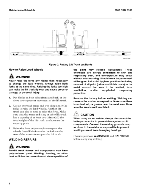 Hyster B60Z Pallet Truck A230 Series Repair Manual - Image 4