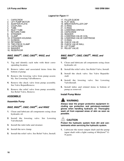 Hyster B60ZAC Pallet Truck B230 Series Repair Manual - Image 5