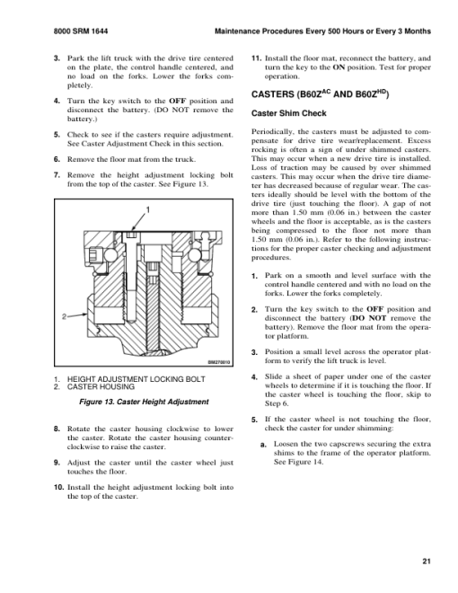 Hyster B60ZAC Pallet Truck C230 Series Repair Manual - Image 6