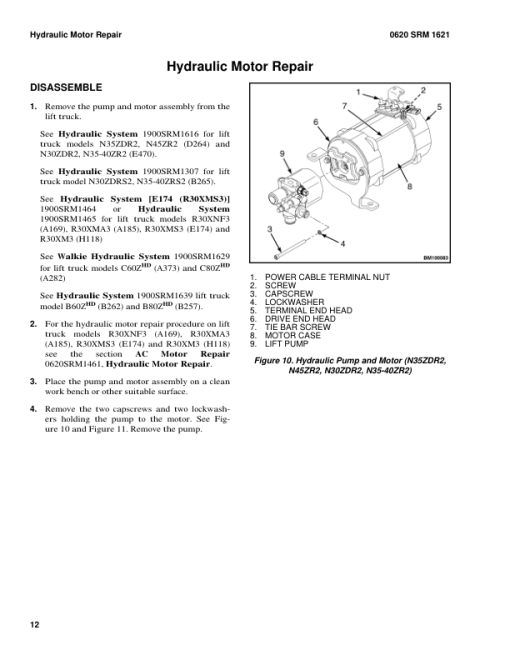 Hyster B60ZHD, B80ZHD Pallet Truck B257 Series Repair Manual - Image 3