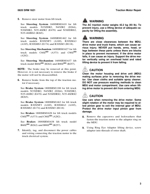 Hyster B60ZHD, B80ZHD Pallet Truck B257 Series Repair Manual - Image 5