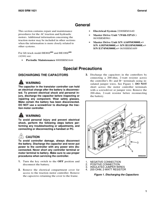 Hyster B60ZHD, B80ZHD Pallet Truck B262 Series Repair Manual - Image 4