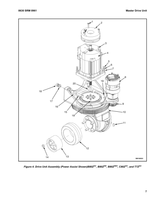 Hyster B60ZHD2, B80ZHD2 Pallet Truck C262 Series Repair Manual - Image 5