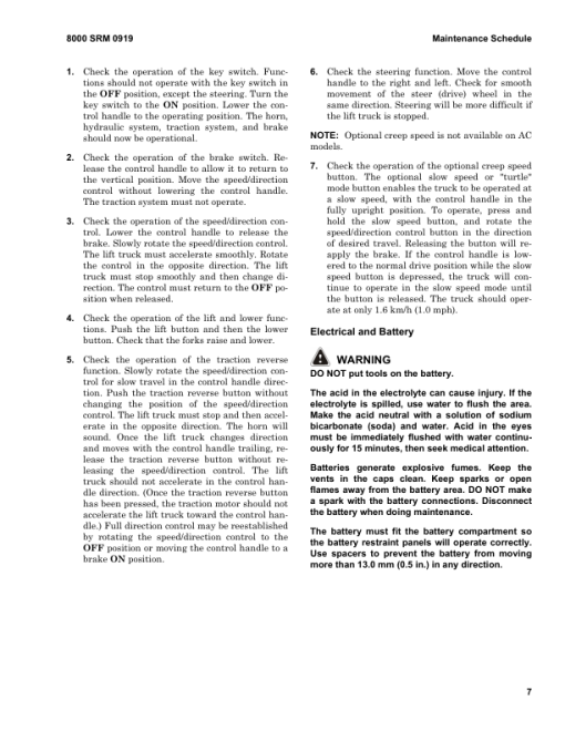 Hyster B80Z Pallet Truck A233 Series Repair Manual - Image 6