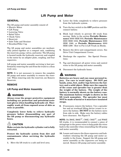 Hyster C80ZAC Pallet Trucks B479 Series Repair Manual - Image 5