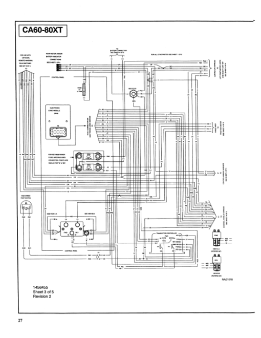 Hyster CA60XT, CA80XT Pallet Truck A498 Series Repair Manual - Image 3