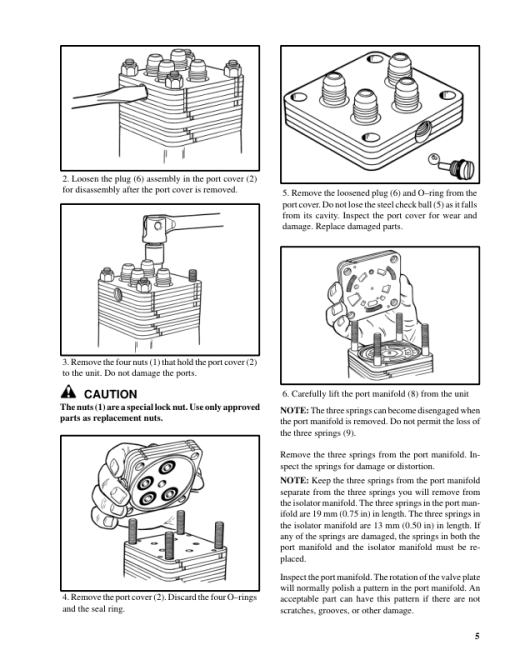 Hyster E1.25XL, E1.50XL, E1.75XL Electric Forklift Truck C114 Series Repair Manual (EU) - Image 5