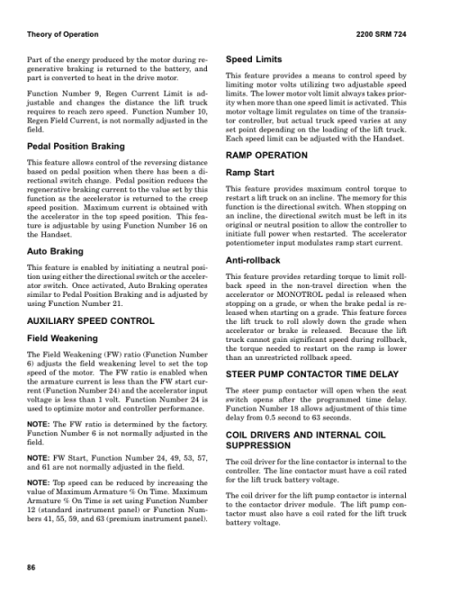 Hyster E1.50XM, E1.75XM, E2.0XMS Electric Forklift Truck Type D114 Series Repair Manual (EU) - Image 4