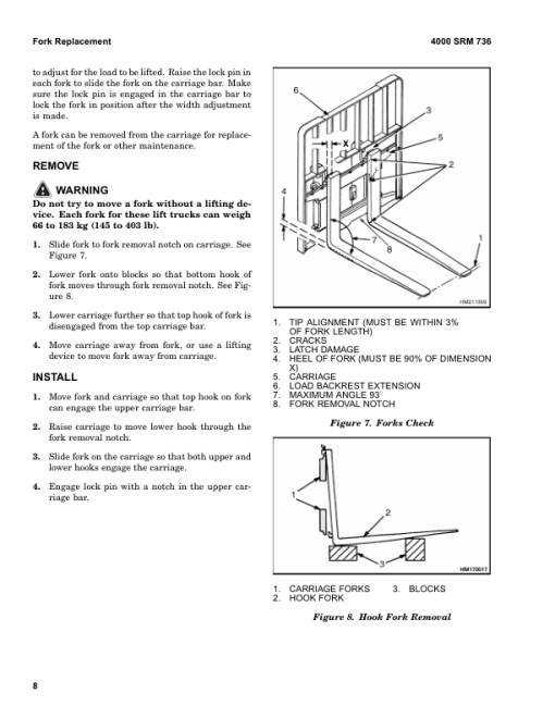 Hyster E3.50XL, E4.00XL, E4.50XL, E4.50XLS, E5.50XL Electric Forklift Truck D098 Series Repair Manual - Image 5