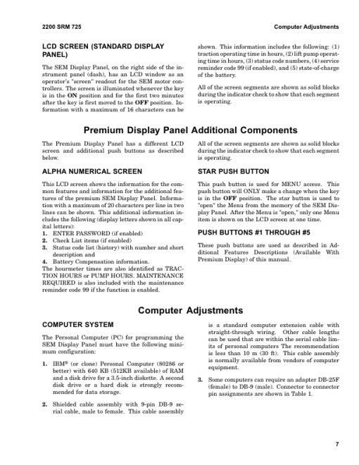 Hyster E3.50XL, E4.00XL, E5.00XL, E5.00XL, E5.50XL Electric Forklift Truck C098 Series Repair Manual (EU) - Image 3