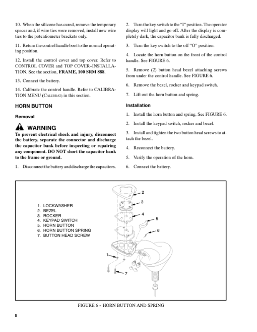 Hyster E30FR, E30FR-24, E35FR, E40FR, E45FR, E50FR Electric Forklift Truck Z943 Series Repair Manual - Image 3