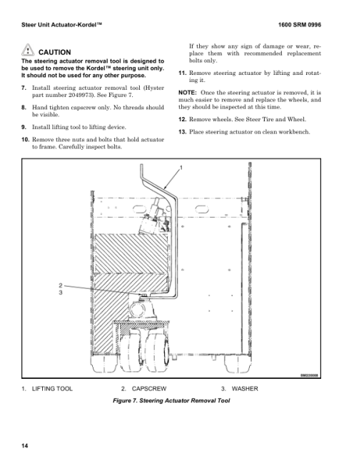 Hyster E30HSD3, E35HSD3, E40HSD3 Wheel Electric Stand-up Forklift C219 Series Repair Manual - Image 2