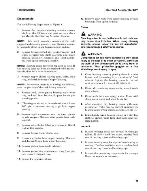 Hyster E30HSD3, E35HSD3, E40HSD3 Wheel Electric Stand-up Forklift C219 Series Repair Manual - Image 4