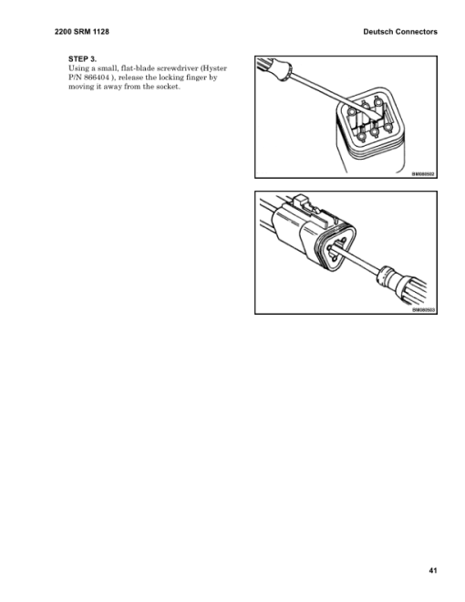 Hyster E4.0XN, E5.0XN, E5.0XNS, E5.5XN Forklift Truck A099 Series Repair Manual (EU) - Image 5