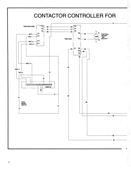 Hyster E70XL3, E80XL3, E100XL3, E100XL3S, E120XL3 Electric Forklift Truck C098 Series Repair Manual - Image 5